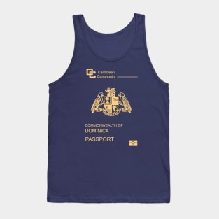 Dominica passport Tank Top